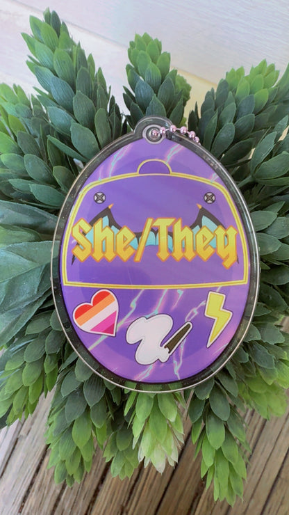 (Pre-Order) Custom Tamagotchi Acrylic charm